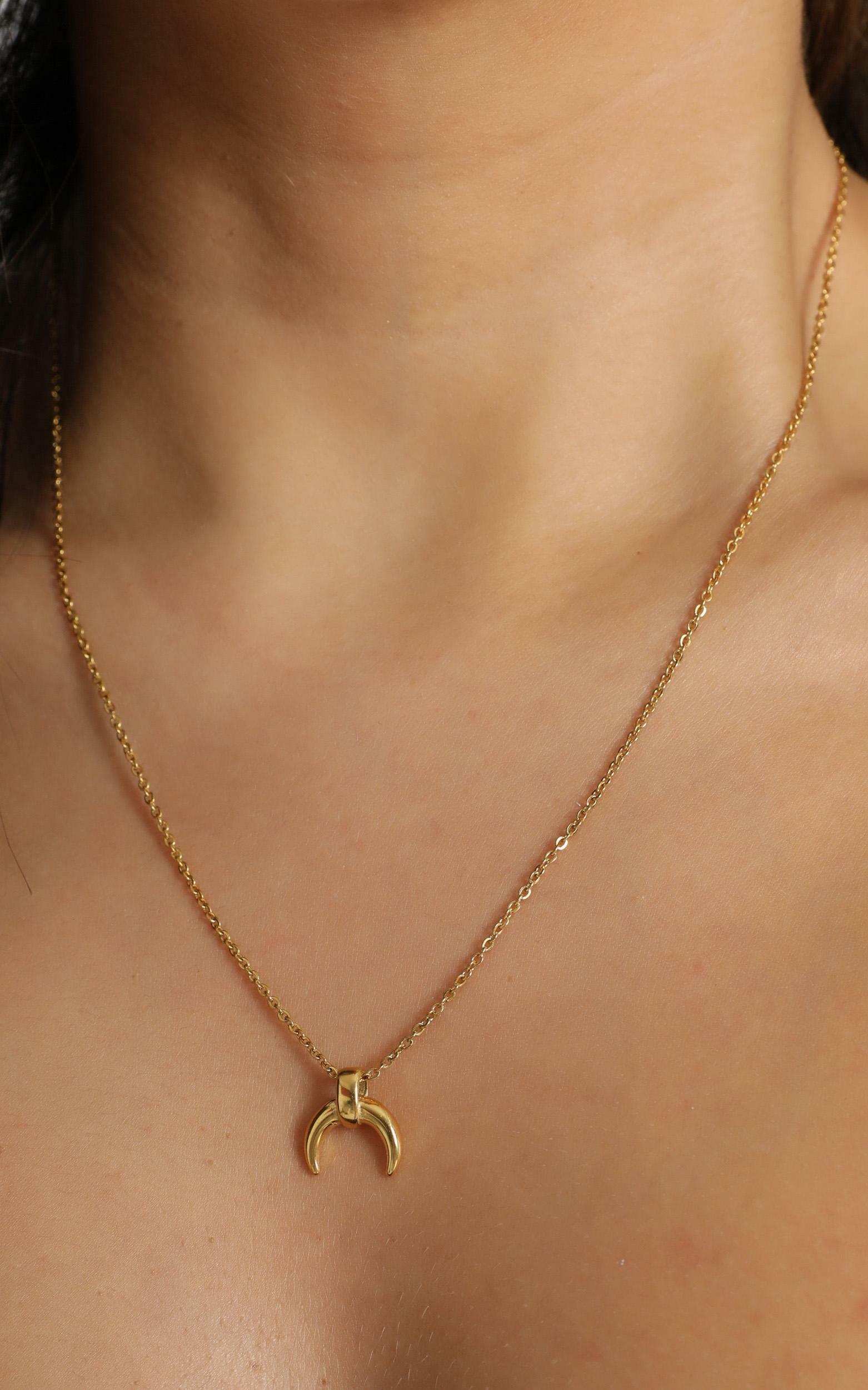 Peta And Jain - Sydni Necklace in Gold, GLD1, hi-res image number null