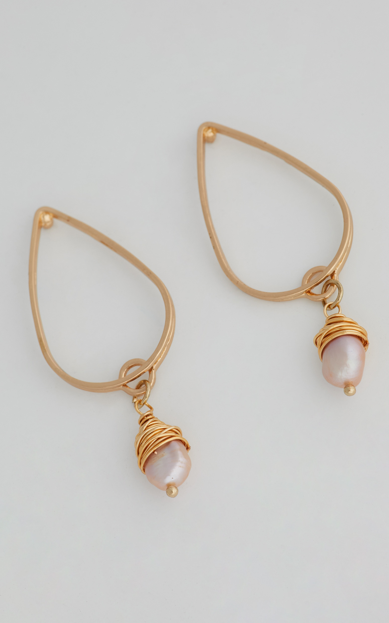 Marisole Pearl Dropdown Earrings in Gold - NoSize, GLD1, hi-res image number null