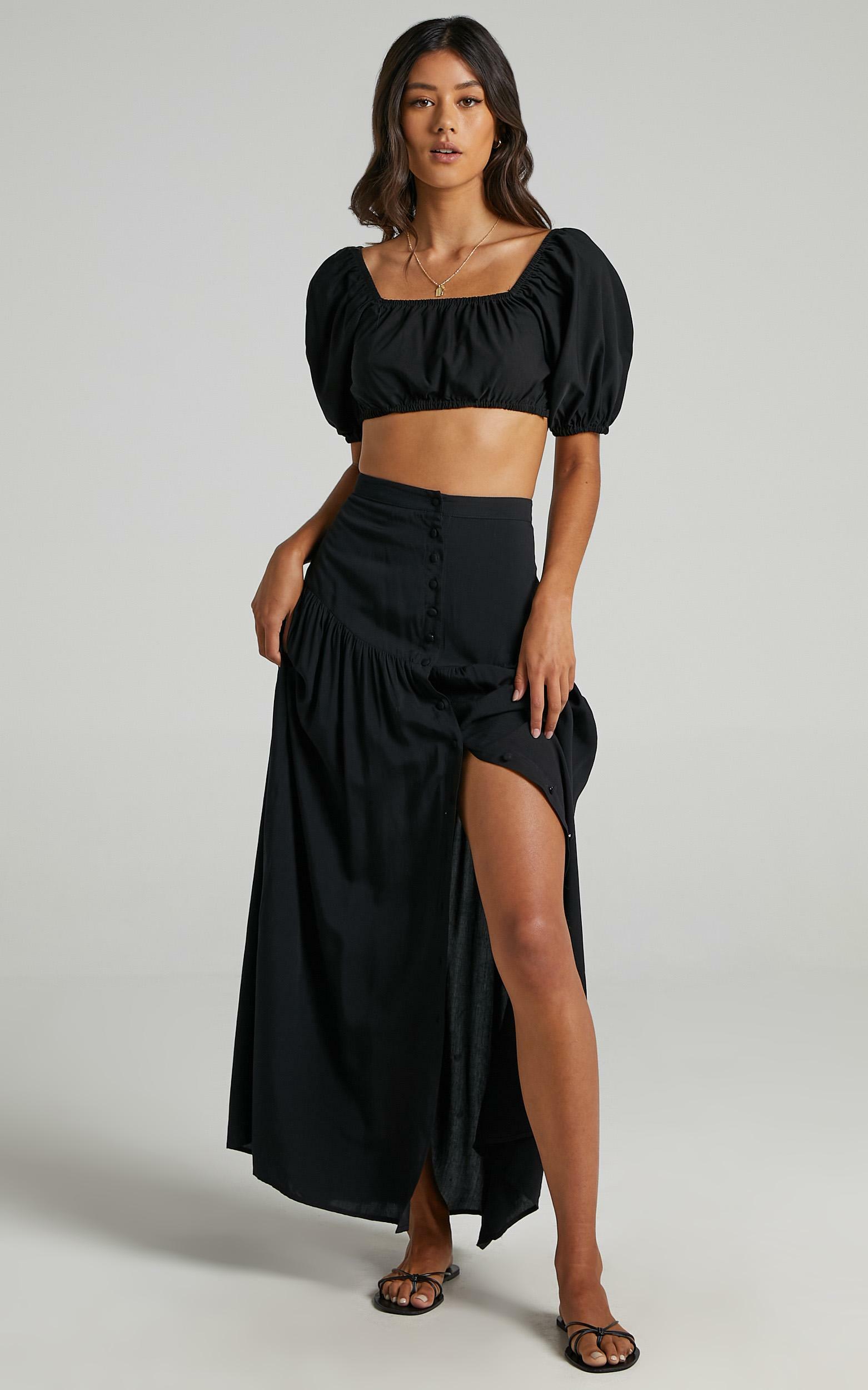Knoxlee Skirt in Black - 14 (XL), Black, hi-res image number null