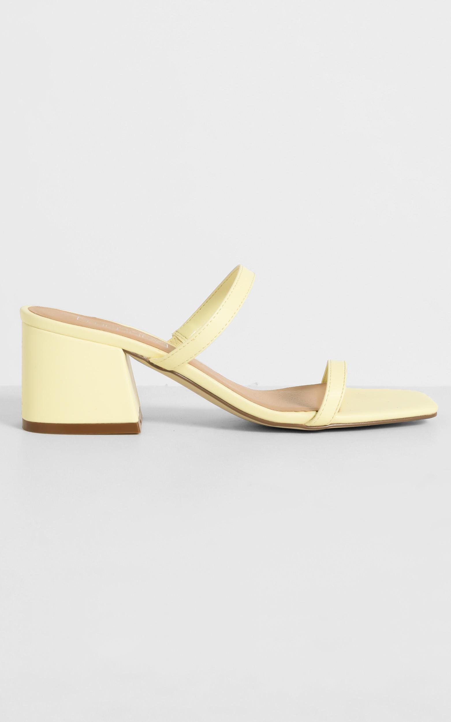 Therapy - Goldie Heels in Pastel Yellow - 5, YEL4, hi-res image number null