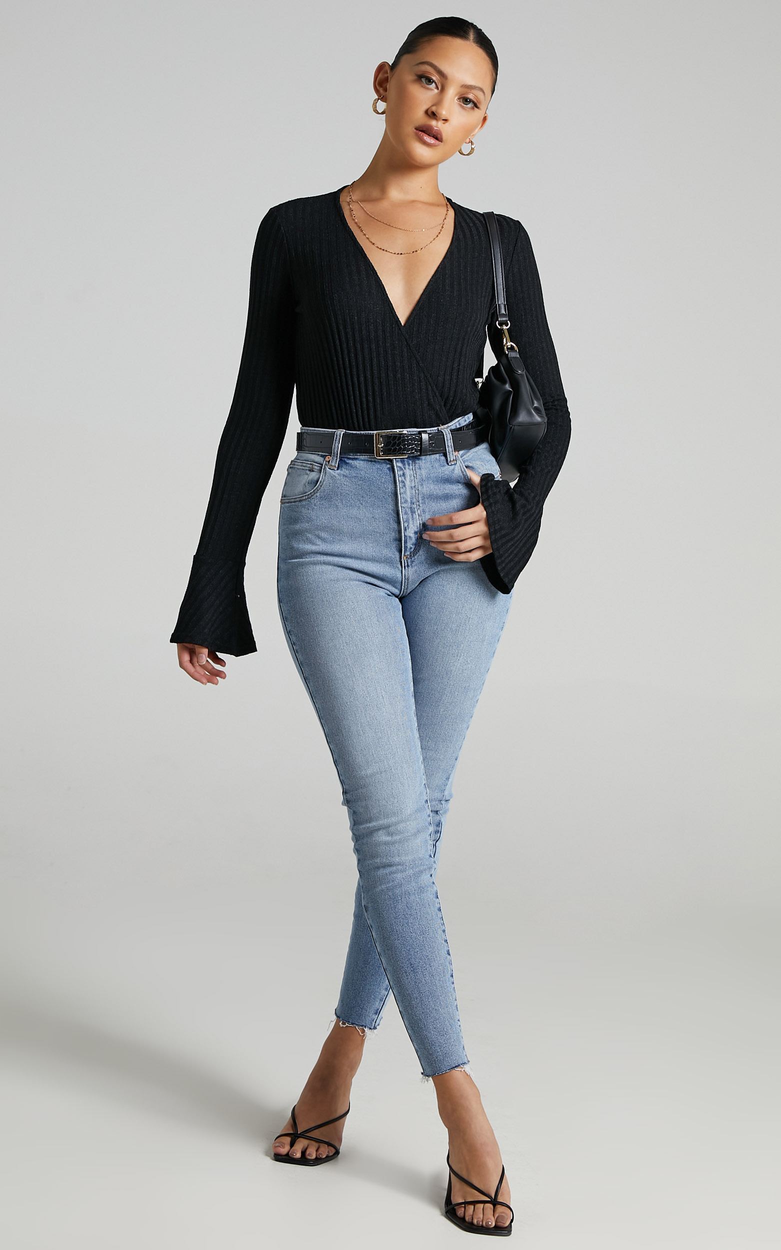 Abrand - A High Skinny Ankle Basher Jean in Brigitte - 06, BLU1, hi-res image number null