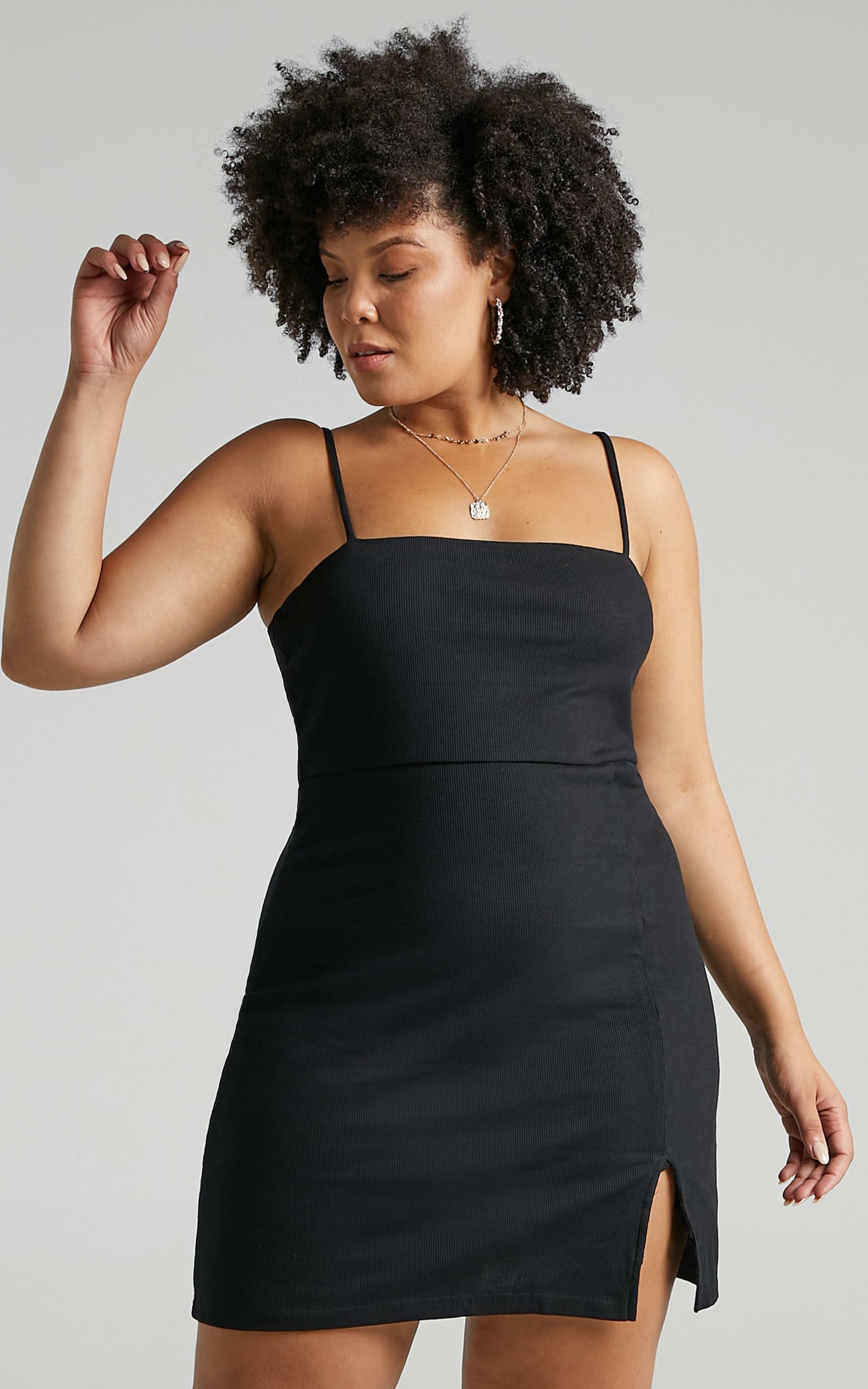 Island Babe Mini Dress in Black - 20, BLK1, hi-res image number null