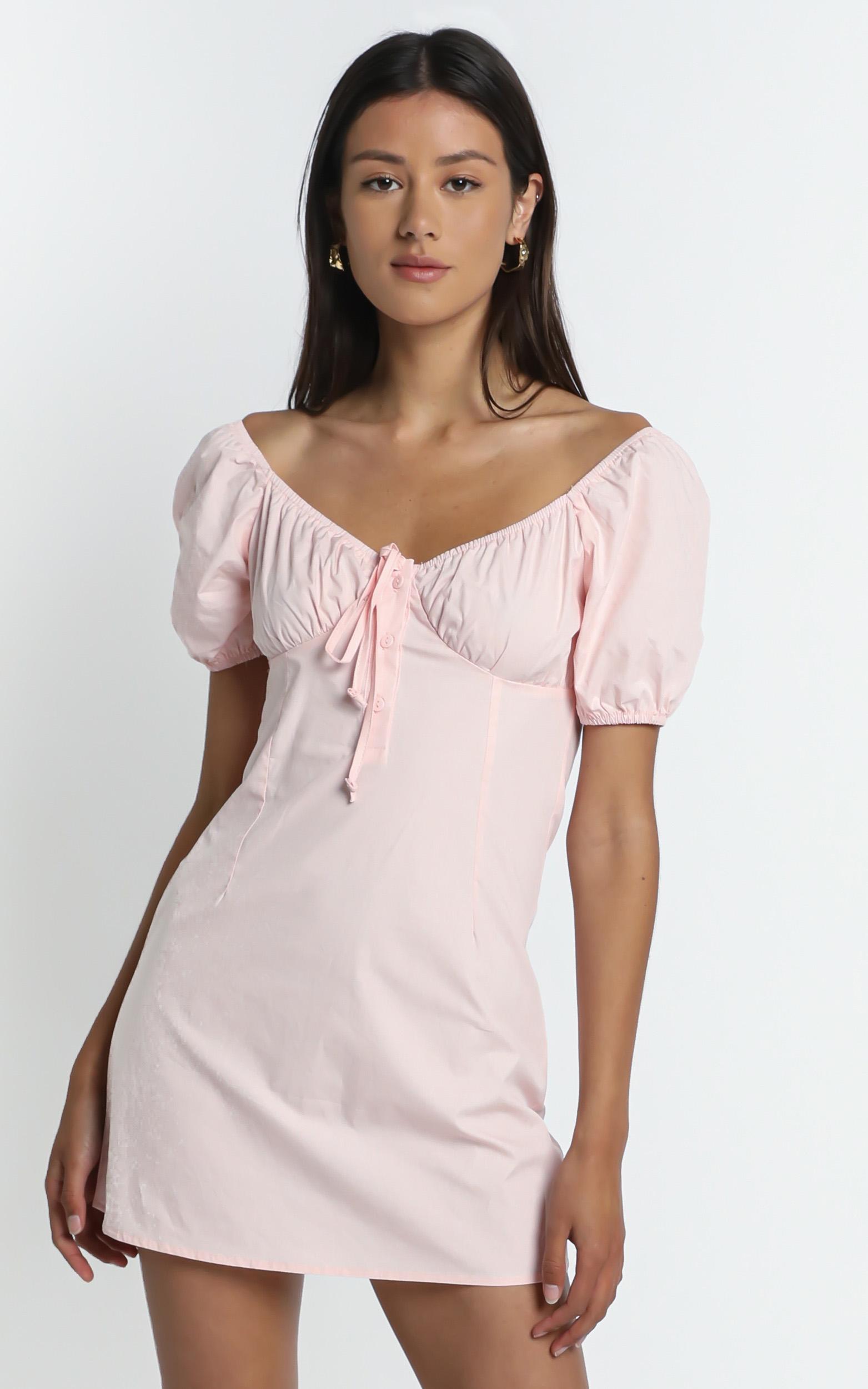 Coulson Dress in Pink - 8 (S), Pink, hi-res image number null